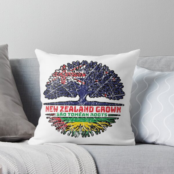 Item preview, Sao Tome and Principe Sao Tomean New Zealander New Zealand Tree Roots Flag designed and sold by FlagX.
