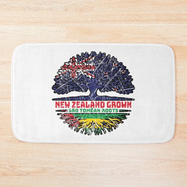 Item preview, Sao Tome and Principe Sao Tomean New Zealander New Zealand Tree Roots Flag designed and sold by FlagX.