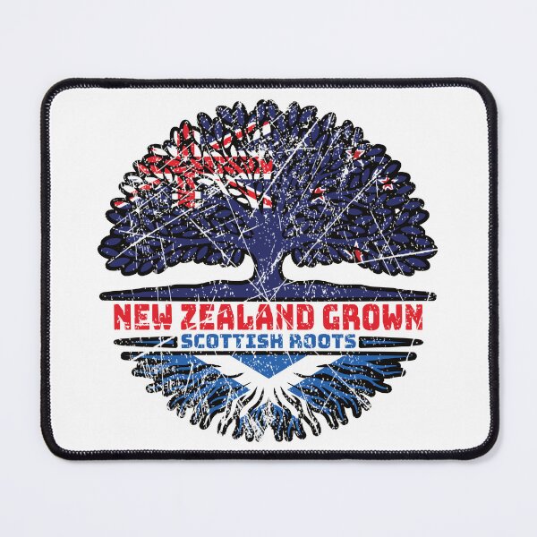 Item preview, Scotland Scottish New Zealander New Zealand Tree Roots Flag designed and sold by FlagX.