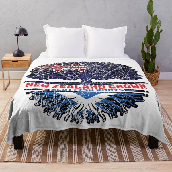 Item preview, Scotland Scottish New Zealander New Zealand Tree Roots Flag designed and sold by FlagX.