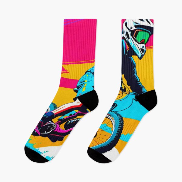 Item preview, Vivid MTB Racer: Bursting with Color designed and sold by GrizzlyCollective.