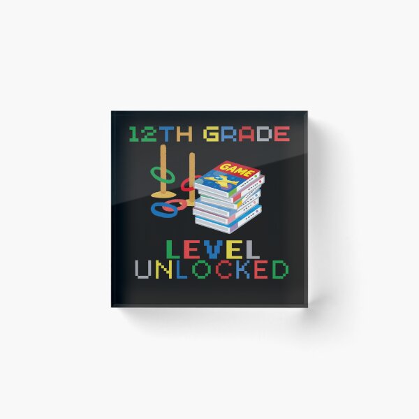 Item preview, Level Up 12th Grade Unlocked First Day of School  designed and sold by sumajouda.