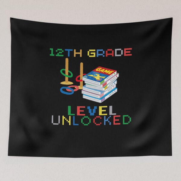 Item preview, Level Up 12th Grade Unlocked First Day of School  designed and sold by sumajouda.