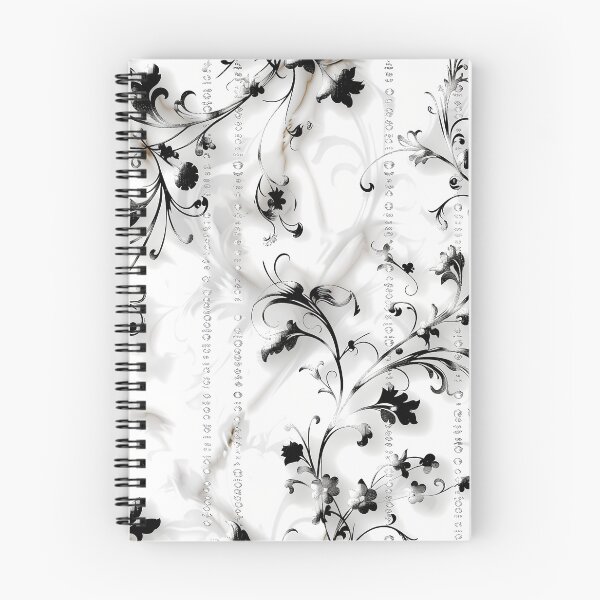 Item preview, White, silver and black pattern designed and sold by Print2Harbor.