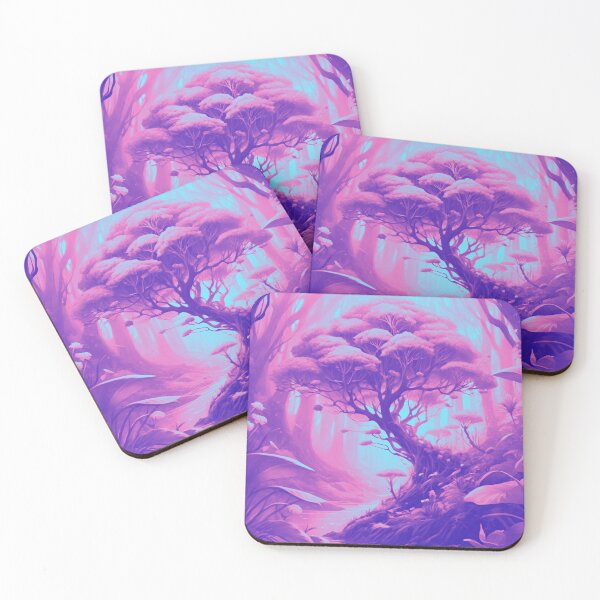 Item preview, Mesmerizing Purple Floral Tree designed and sold by GrizzlyCollective.