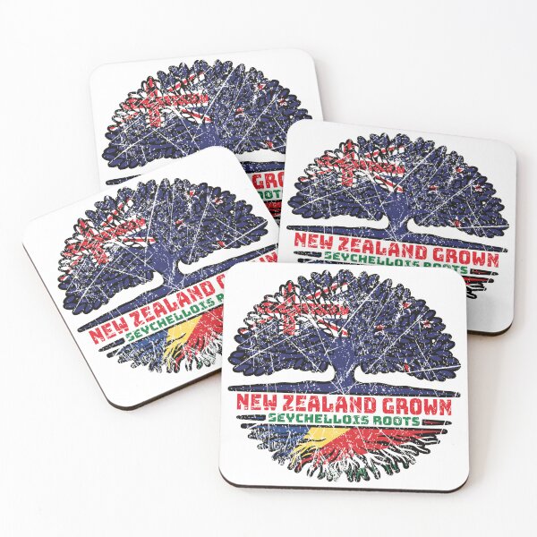 Item preview, Seychelles Seychellois New Zealander New Zealand Tree Roots Flag designed and sold by FlagX.
