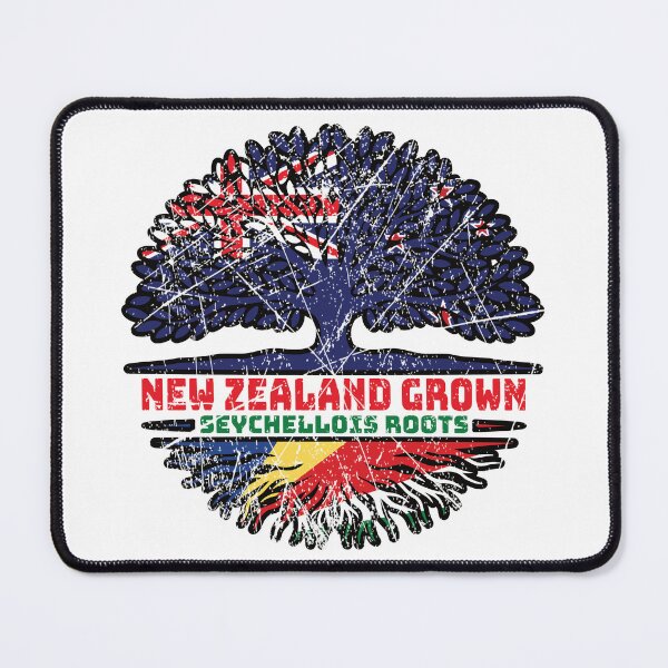 Item preview, Seychelles Seychellois New Zealander New Zealand Tree Roots Flag designed and sold by FlagX.