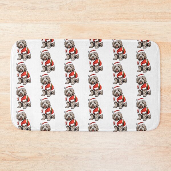 Item preview, Bergamasco Sheepdog Christmas  designed and sold by TheAnimalZ00.