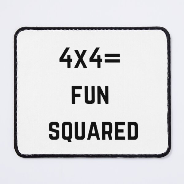 Item preview, 4x4 = fun squared designed and sold by Big-E-Designs1.
