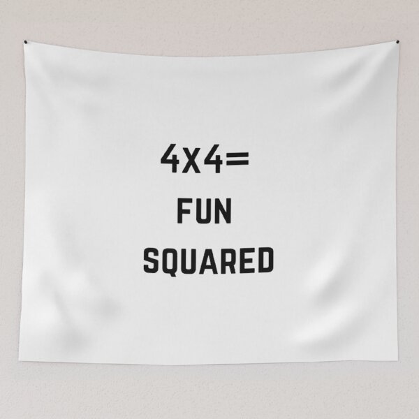 Item preview, 4x4 = fun squared designed and sold by Big-E-Designs1.