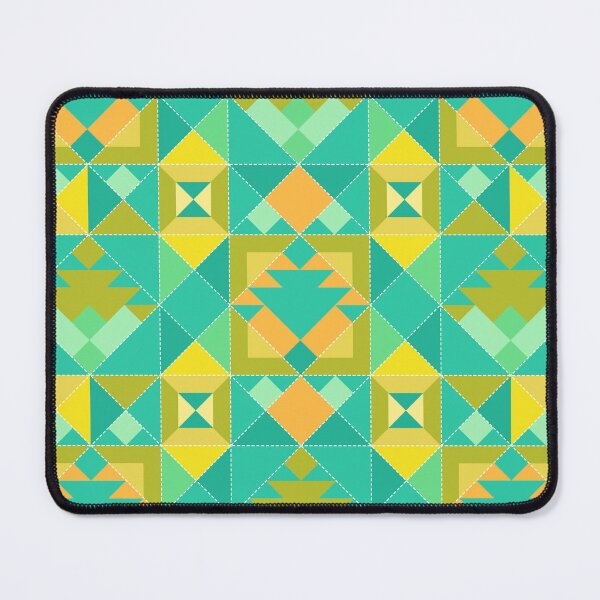 Item preview, Patchwork, Green and yellow patchwork designed and sold by Alex  Blud.