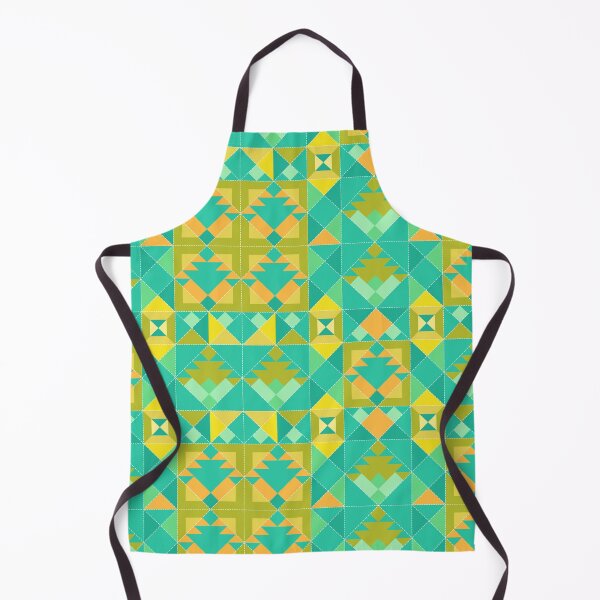Item preview, Patchwork, Green and yellow patchwork designed and sold by Alex  Blud.