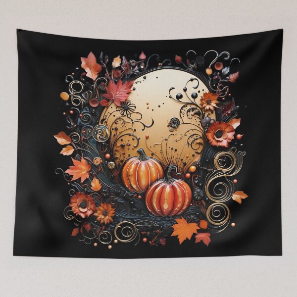 Item preview, 3d Look Fall Pumpkin Harvest designed and sold by jendrip.