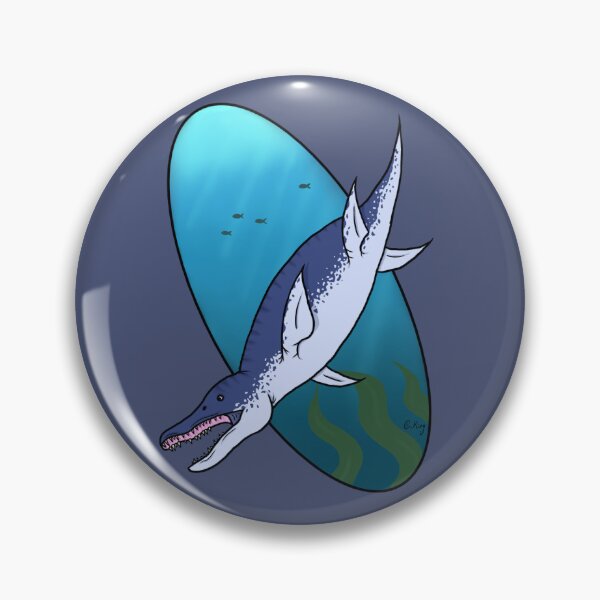 Item preview, Liopleurodon and Ocean Background (Dinosaur Graphic) designed and sold by CKing-Paleo-Art.