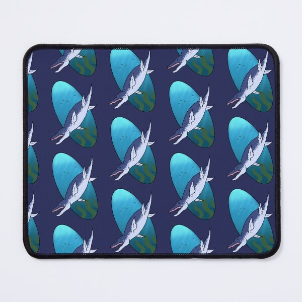Item preview, Liopleurodon and Ocean Background (Dinosaur Graphic) designed and sold by CKing-Paleo-Art.