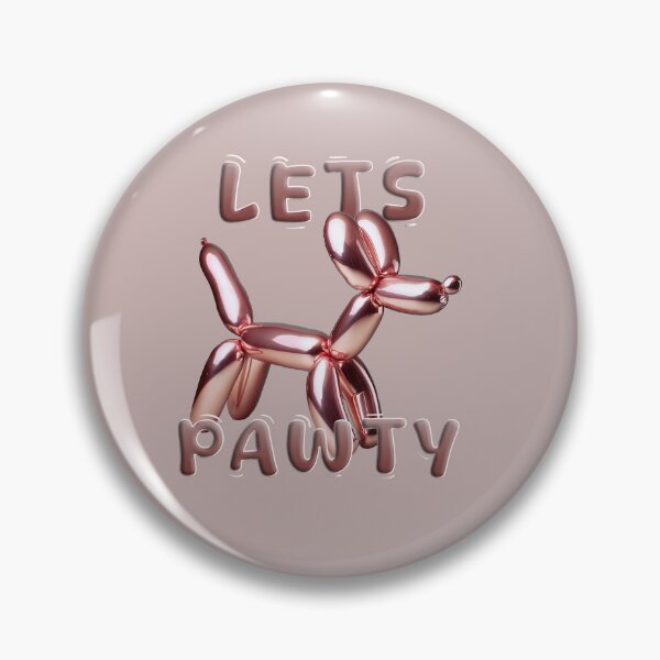 Item preview, LETS PAWTY PET BIRTHDAY DESIGN CUTE DOG PYPPY LOVERS BALLOOM DOG designed and sold by La Loca.