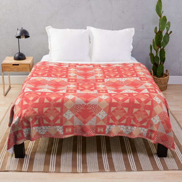 Item preview, Patchwork, Patchwork rojo-rosa designed and sold by Alex  Blud.