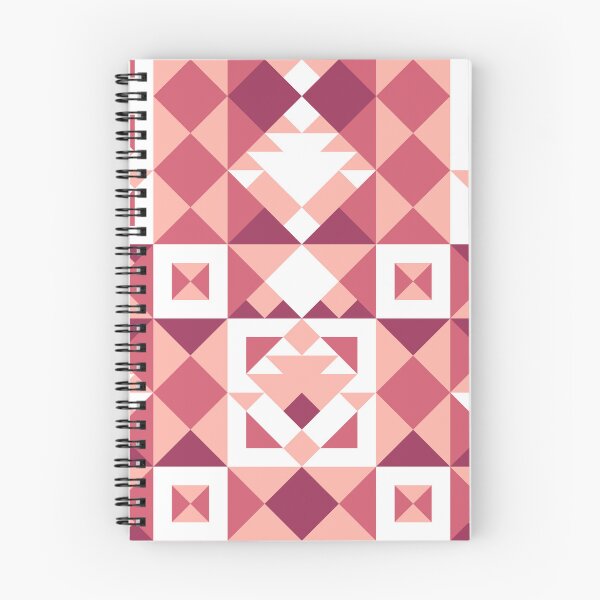 Item preview, Patchwork, White and burgundy-pink patchwork designed and sold by Alex  Blud.