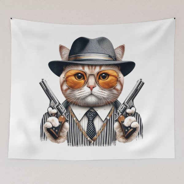 Item preview, GANGSTER CAT designed and sold by MargoGallery.
