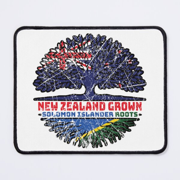 Item preview, Solomon Islands Solomon Islander New Zealander New Zealand Tree Roots Flag designed and sold by FlagX.