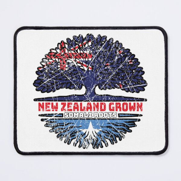 Item preview, Somalia Somali New Zealander New Zealand Tree Roots Flag designed and sold by FlagX.