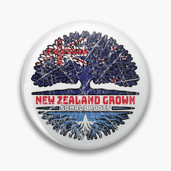Item preview, Somalia Somali New Zealander New Zealand Tree Roots Flag designed and sold by FlagX.