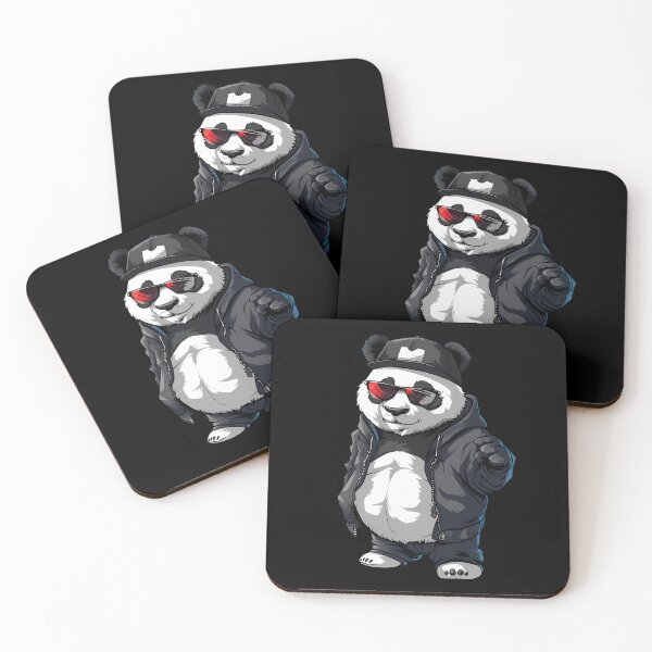 Item preview, Bad Boy Panda Gangster Funny Bear designed and sold by BetiOnDemand.