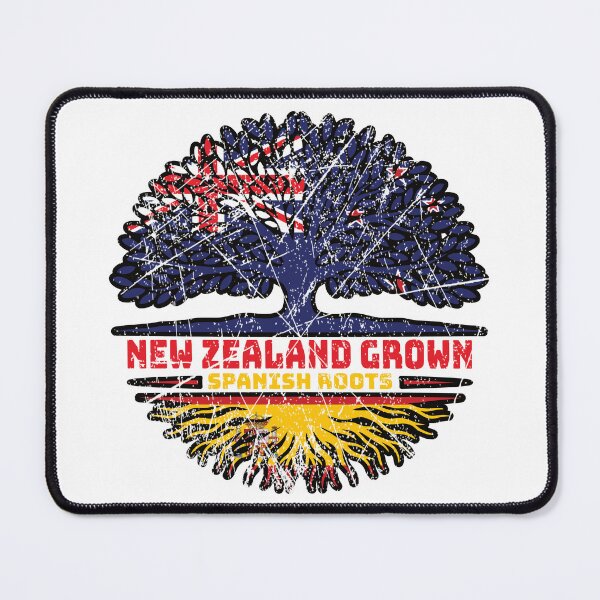 Item preview, Spain Spanish New Zealander New Zealand Tree Roots Flag designed and sold by FlagX.
