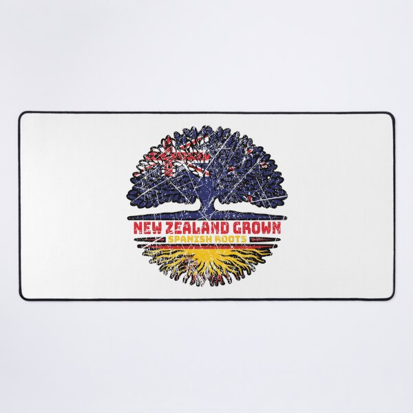 Item preview, Spain Spanish New Zealander New Zealand Tree Roots Flag designed and sold by FlagX.