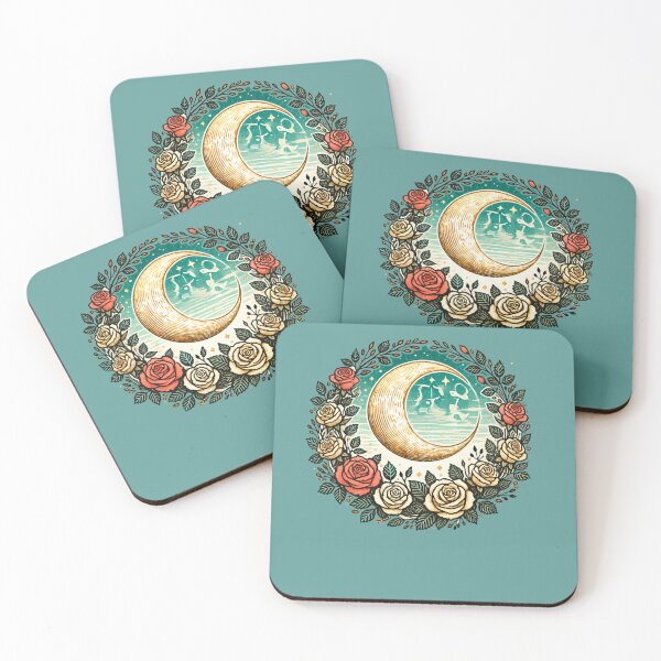Item preview, Vintage Rose Moon designed and sold by FrictionMaxxing.
