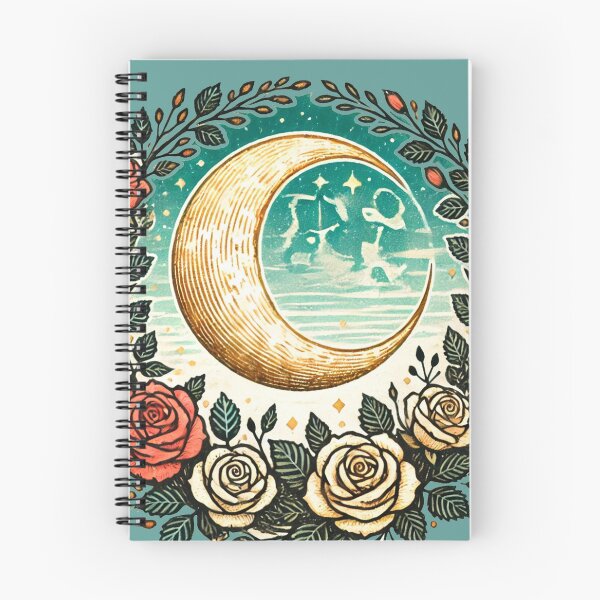 Item preview, Vintage Rose Moon designed and sold by FrictionMaxxing.
