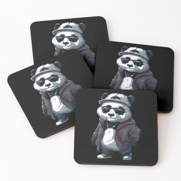 Item preview, Bad Boy Panda Gangster Funny Bear designed and sold by BetiOnDemand.