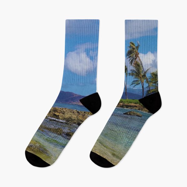 Item preview, Ko Olina Lagoon Beach on the Island of Oahu Hawaii designed and sold by BeWitchingMom.
