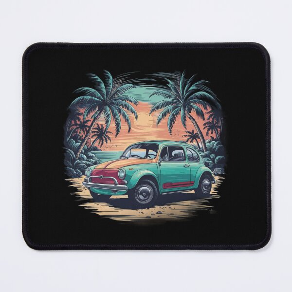 Item preview, Car on the beach with a beautiful sunset 2 designed and sold by MyNiceDesigns.