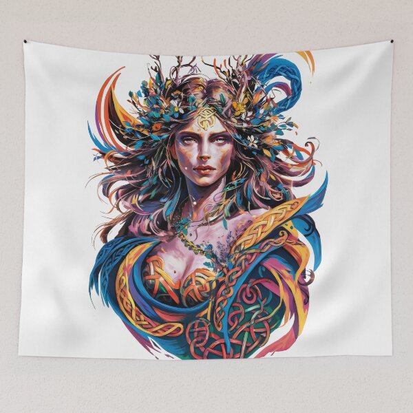 Item preview, Celtic Pagan Goddess Abstract Design designed and sold by CELTIC-DESIGNS.