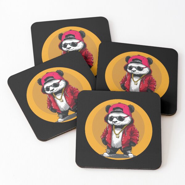 Item preview, Bad Boy Panda Gangster Funny Bear designed and sold by BetiOnDemand.