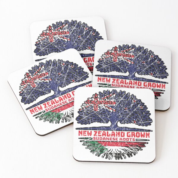 Item preview, Sudan Sudanese New Zealander New Zealand Tree Roots Flag designed and sold by FlagX.