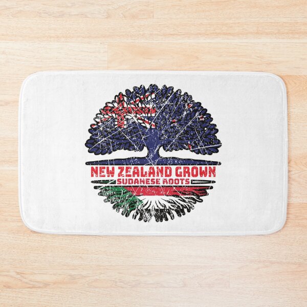 Item preview, Sudan Sudanese New Zealander New Zealand Tree Roots Flag designed and sold by FlagX.