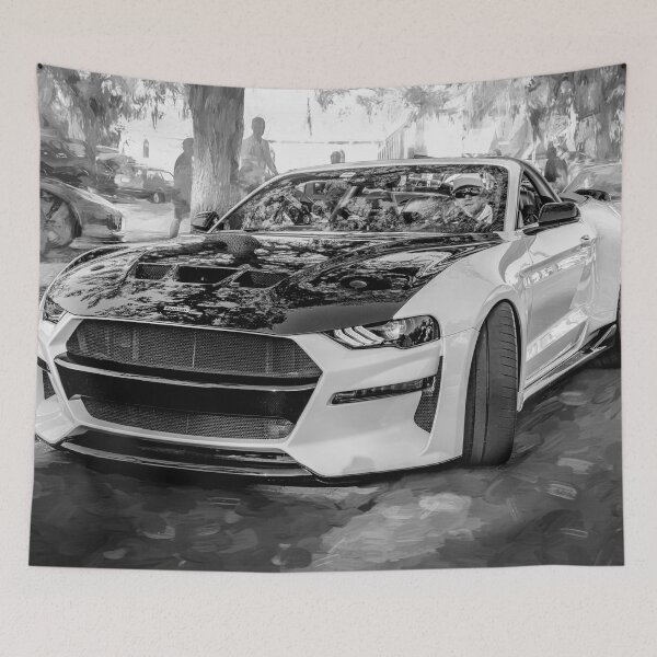 Item preview, 2021 Blue Ford Peregrine Mustang Revenge GT Convertible X102  designed and sold by RichFrancoCars.
