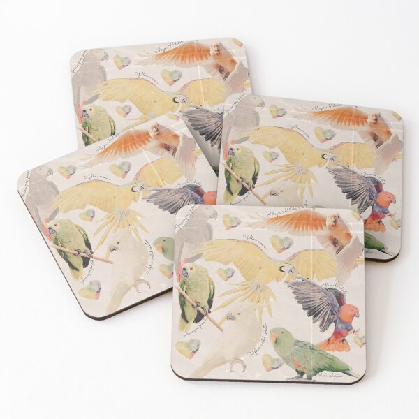 Item preview, Bird nerd, parrot lover vintage designed and sold by GabiVitryArt.