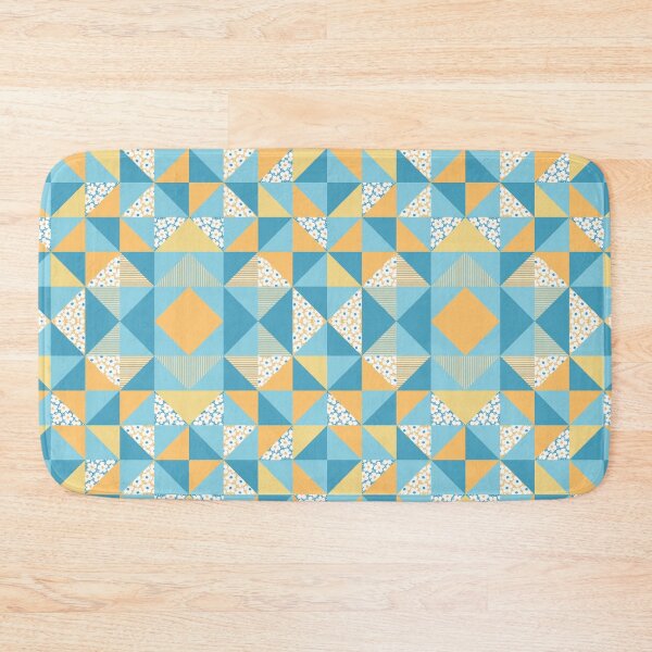 Item preview, Patchwork, Yellow-blue patchwork designed and sold by Alex  Blud.