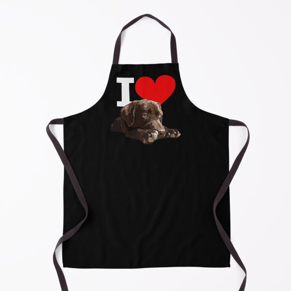 Item preview, I Love Chocolate Labrador designed and sold by Just-Arts-4U.
