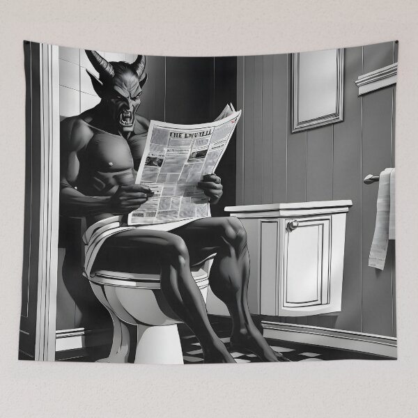 Item preview, The Bathroom Collection - The Devil designed and sold by Dan Farsaci.