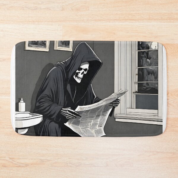 Item preview, The Bathroom Collection - The Grim Reaper 1 designed and sold by Dan Farsaci.