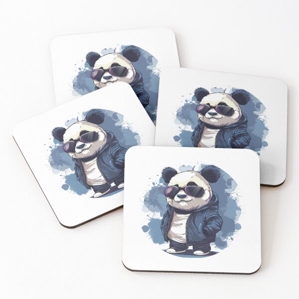 Item preview, Bad Boy Panda Gangster Funny Bear designed and sold by BetiOnDemand.