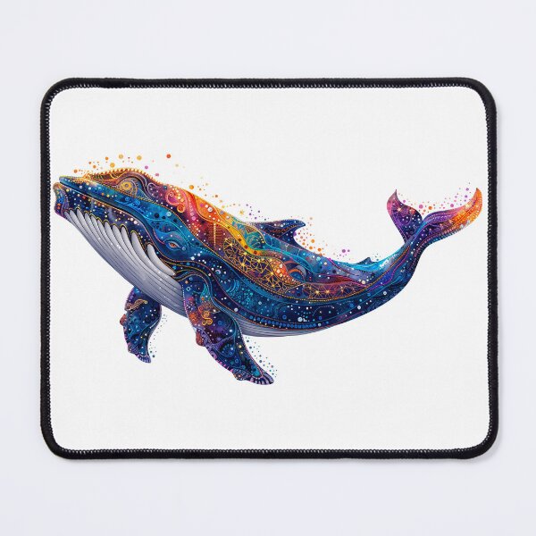 Item preview, Whale mandala colorful designed and sold by JohanSD.