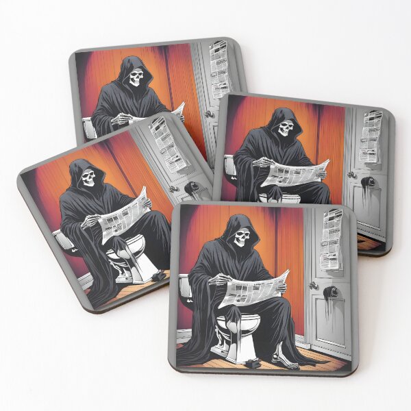 Item preview, The Bathroom Collection - The Grim Reaper 2 designed and sold by Dan Farsaci.