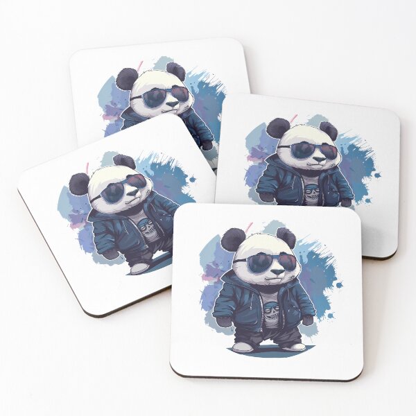 Item preview, Bad Boy Panda Gangster Funny Bear designed and sold by BetiOnDemand.
