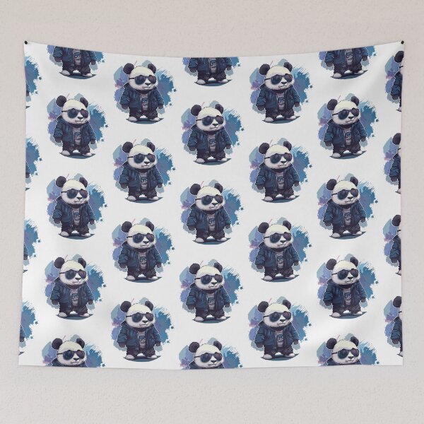 Item preview, Bad Boy Panda Gangster Funny Bear designed and sold by BetiOnDemand.