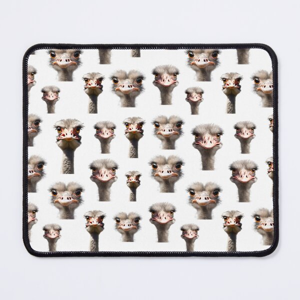 Item preview, Quirky Ostrich Portrait Pattern 2 designed and sold by Tom-Johnson.